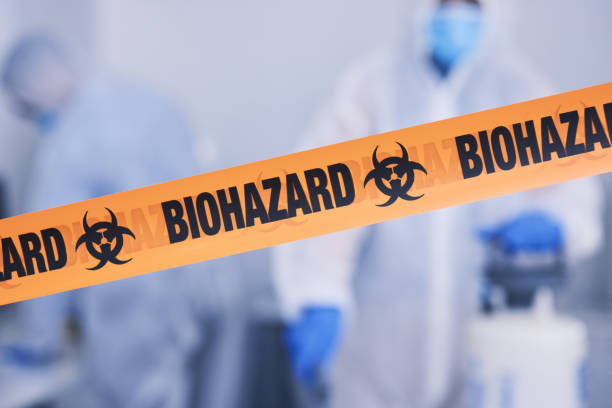 Professional Biohazard Cleanup technician working in Patrick AFB, FL